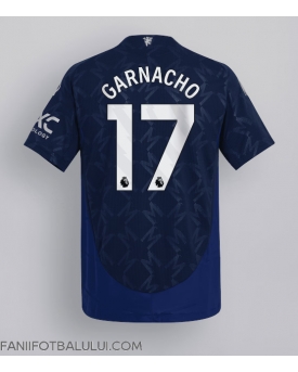 Manchester United Alejandro Garnacho #17 Tricou Fotbal Replică 2024-25 Barbati Deplasare